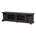 70" Espresso Engineered Wood TV Stand Console X16432