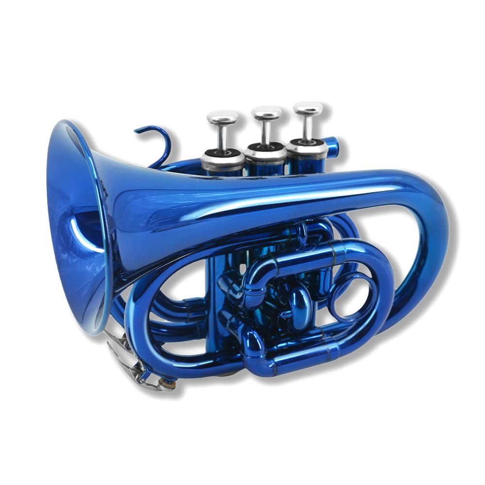 Bb Pocket Trumpet with 7C Mouthpiece and Hard Case X68767