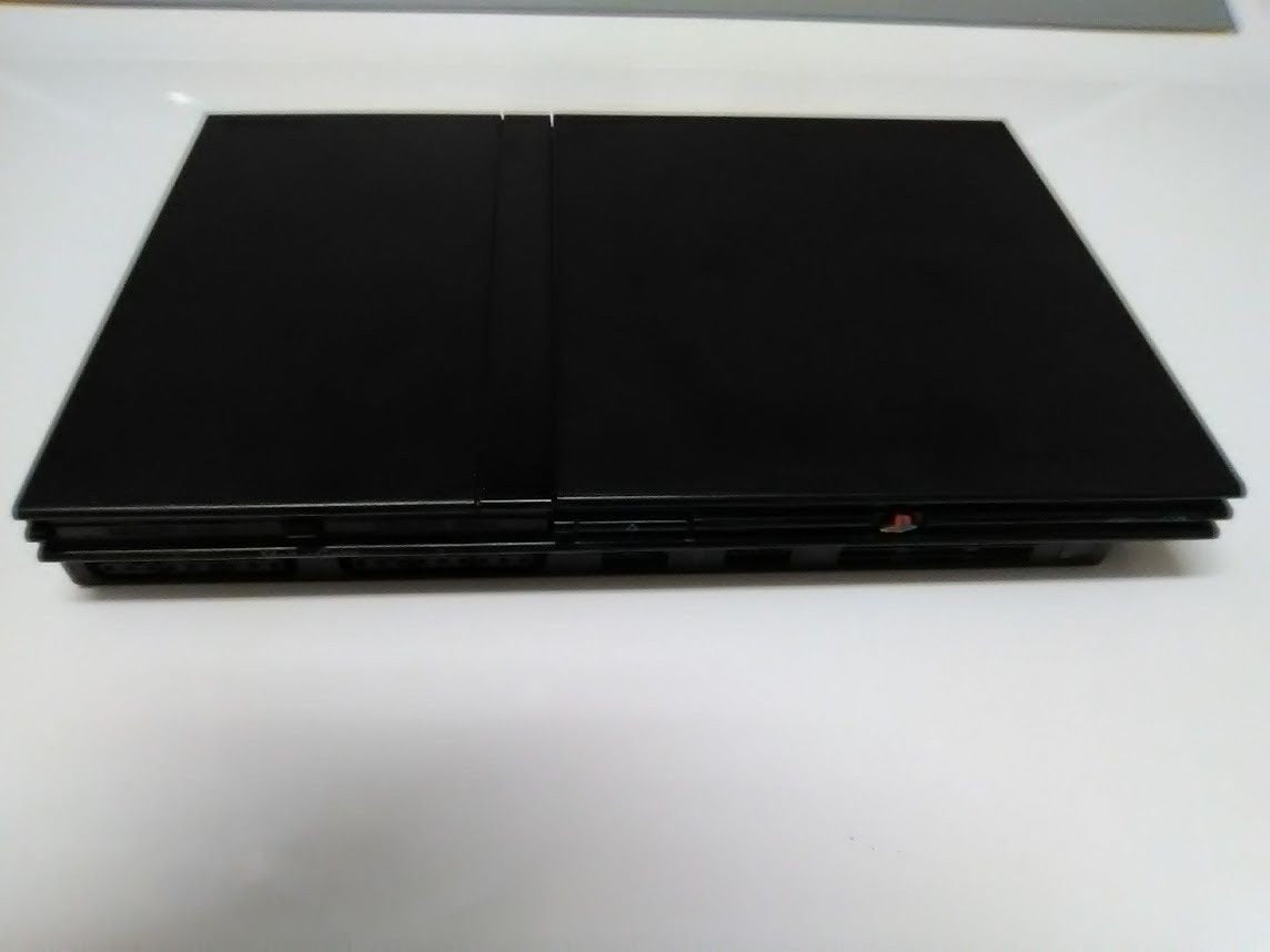 Play Station 2 Slim Console Black Gaming System E917