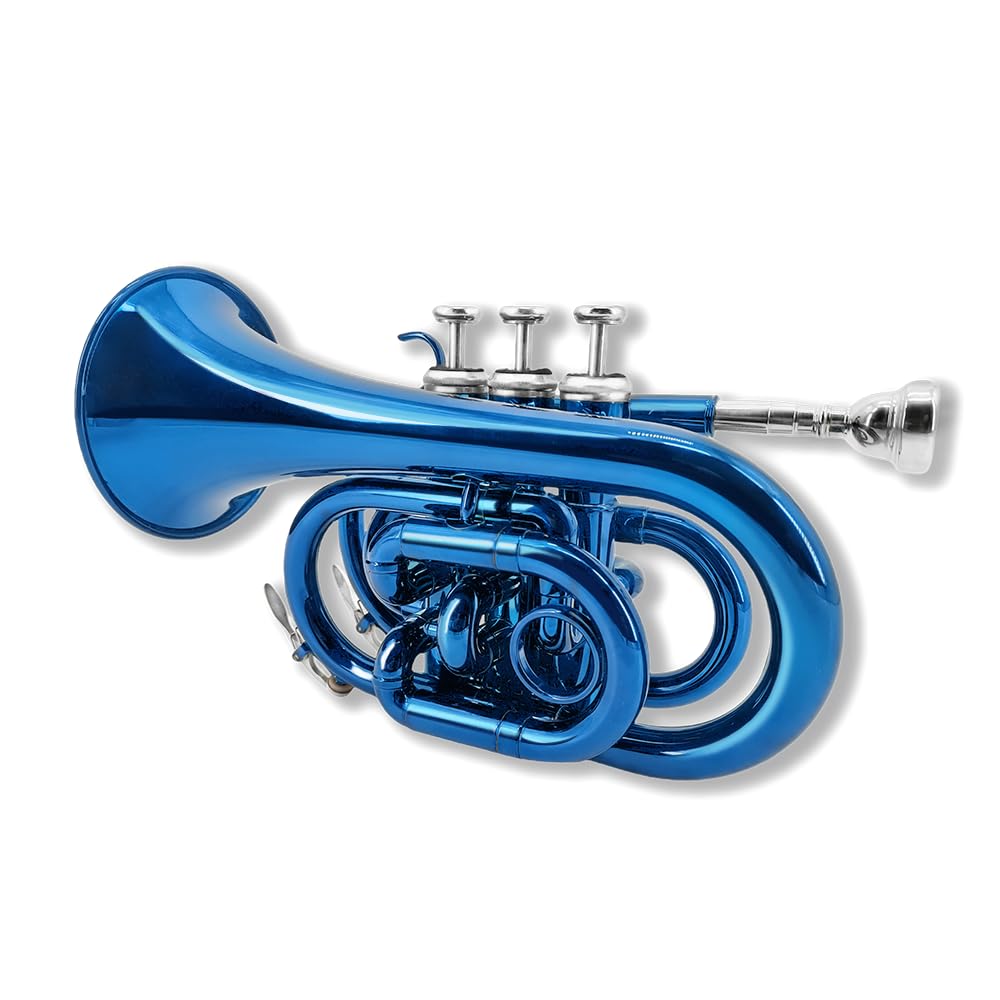 Bb Pocket Trumpet with 7C Mouthpiece and Hard Case X68767