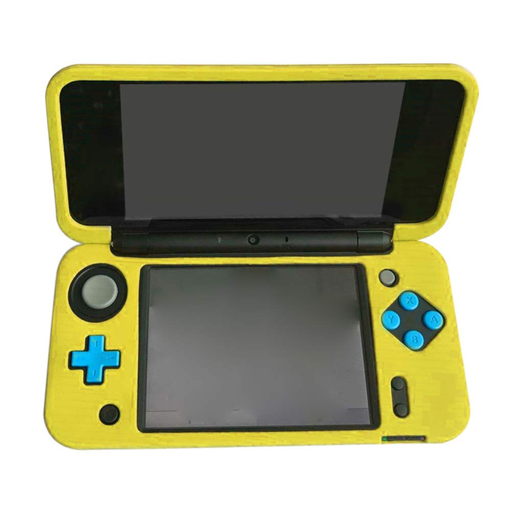 Silicone Protector Cover Skin Case for New 2DS XL New 2DS LL Console (Yellow) W1484