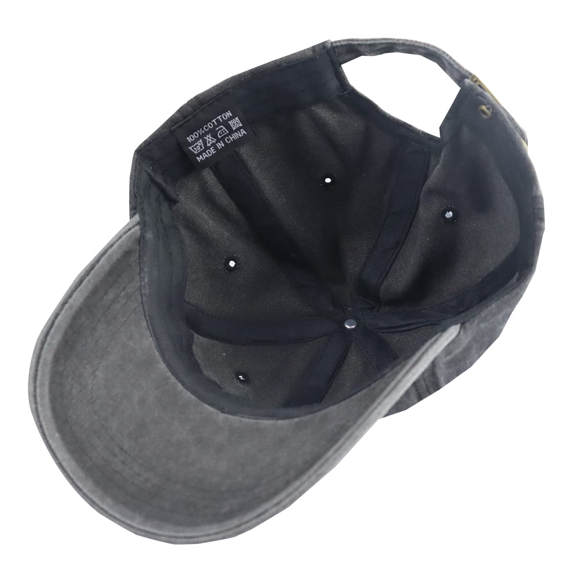 Adjustable Washed Embroidered Vintage Cotton Baseball Cap I45120