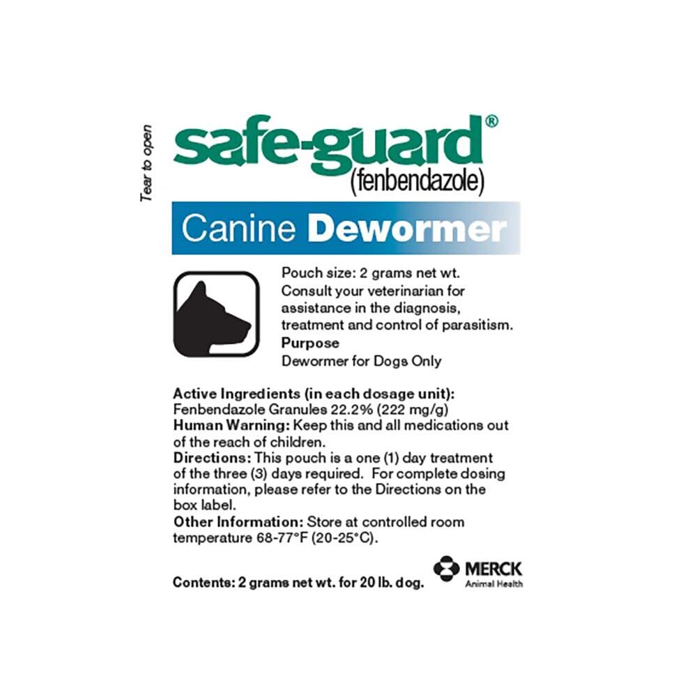 Canine Dewormer 2gm Pouch Pack of 3 P1545