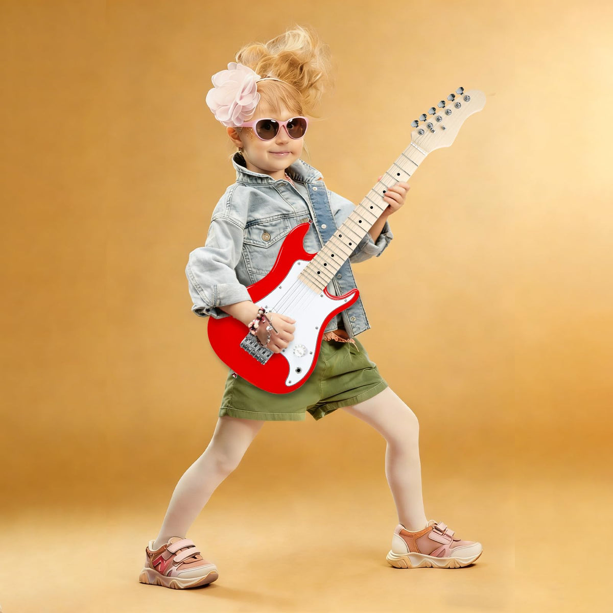 30in Kids Electric Guitar Starter Kit with 5W Amp and Gig Bag P940749