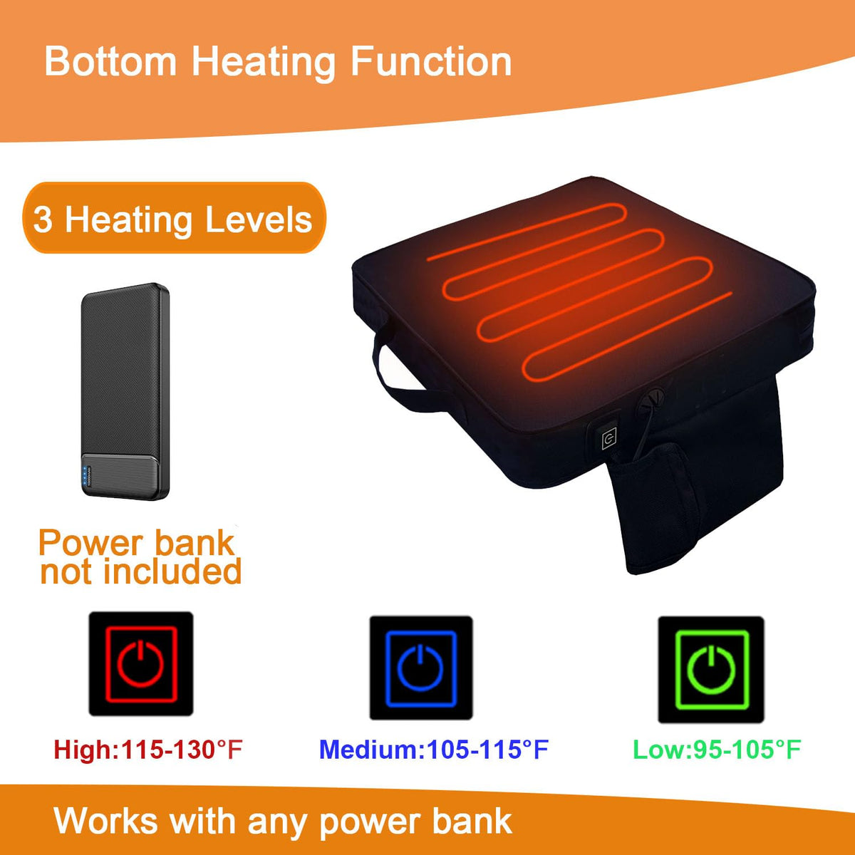 Waterproof Outdoor Seat Cushion N393362