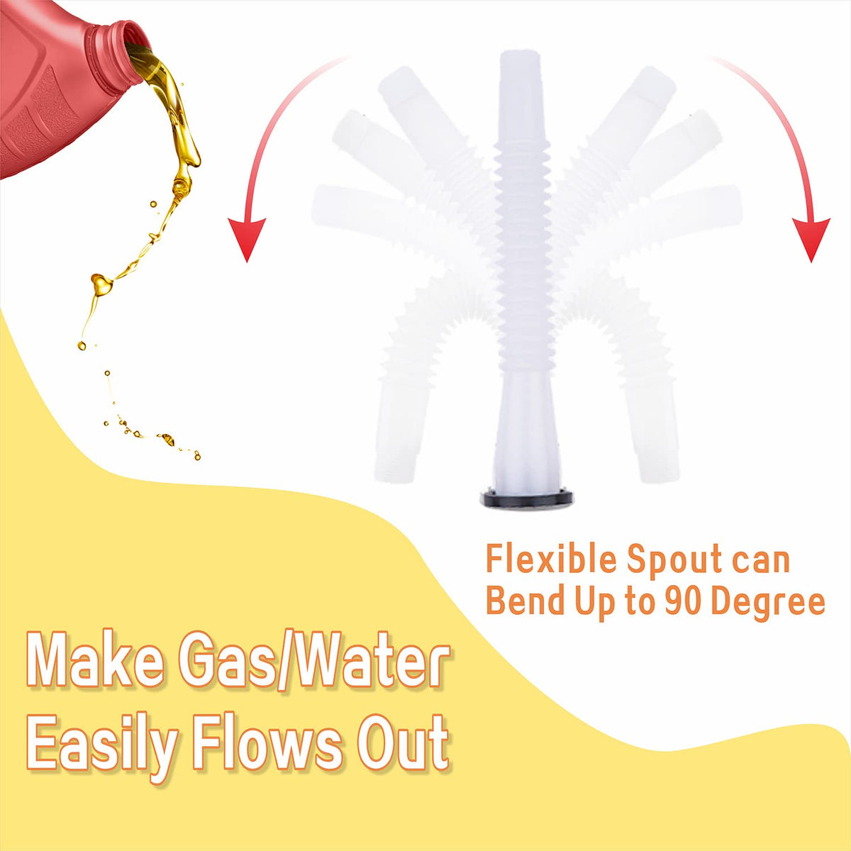 Gas Can Spouts Flexible Pour Nozzle Z34722