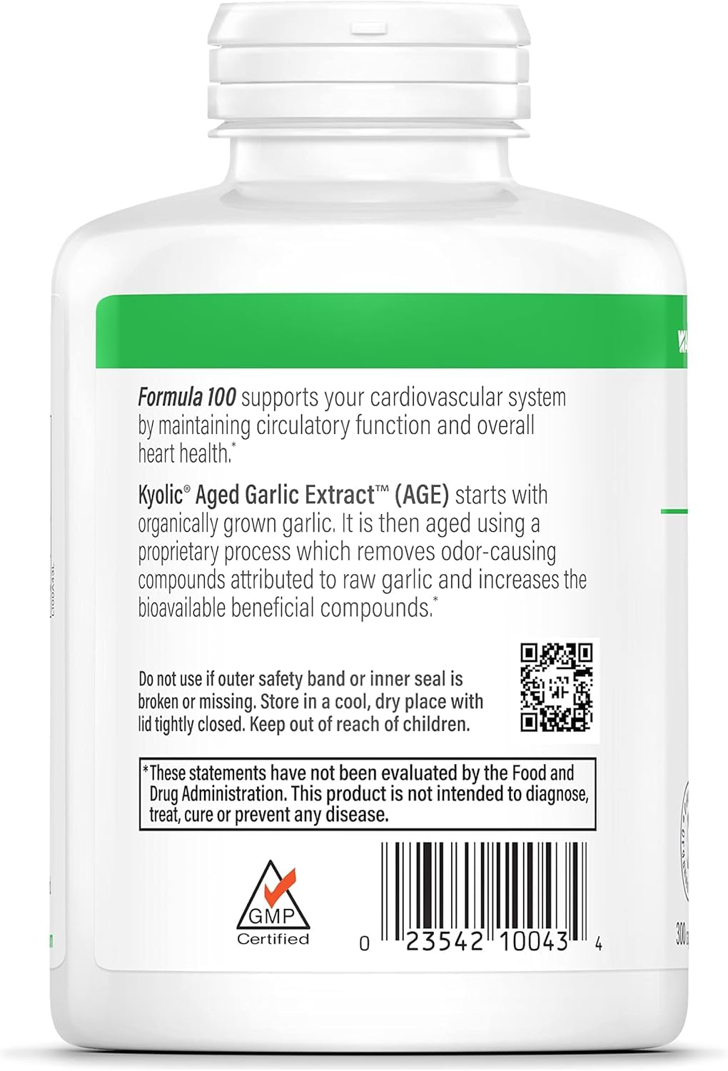 Kyolic Formula 300 Cap W78052