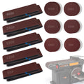 4x36 Inch Aluminum Oxide Sanding Belts and 6-Inch PSA Sanding Discs Set W581988