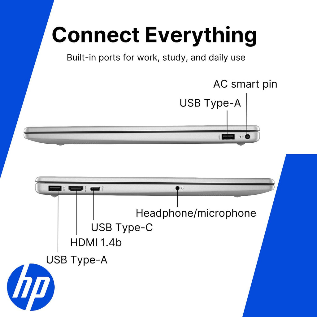 15.6" FHD Laptop Computer 13th Gen Intel i3 8GB RAM 256GB SSD H40834
