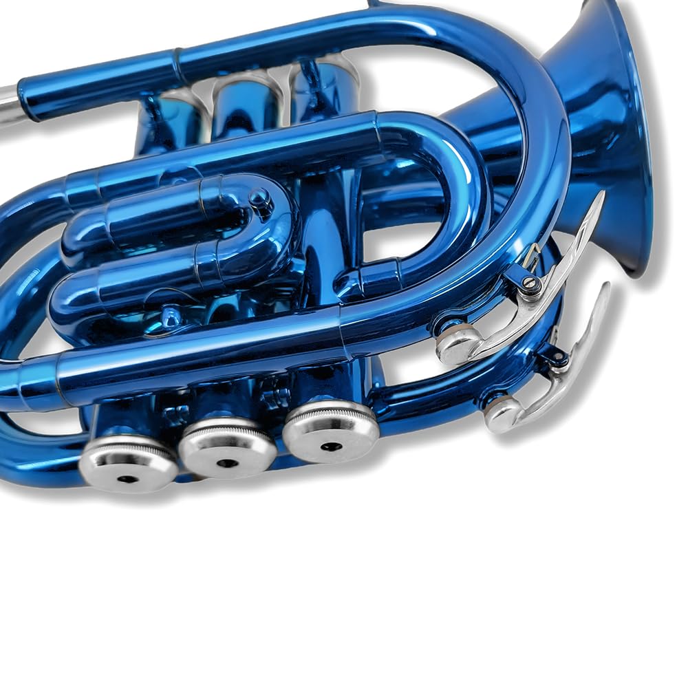 Bb Pocket Trumpet with 7C Mouthpiece and Hard Case X68767