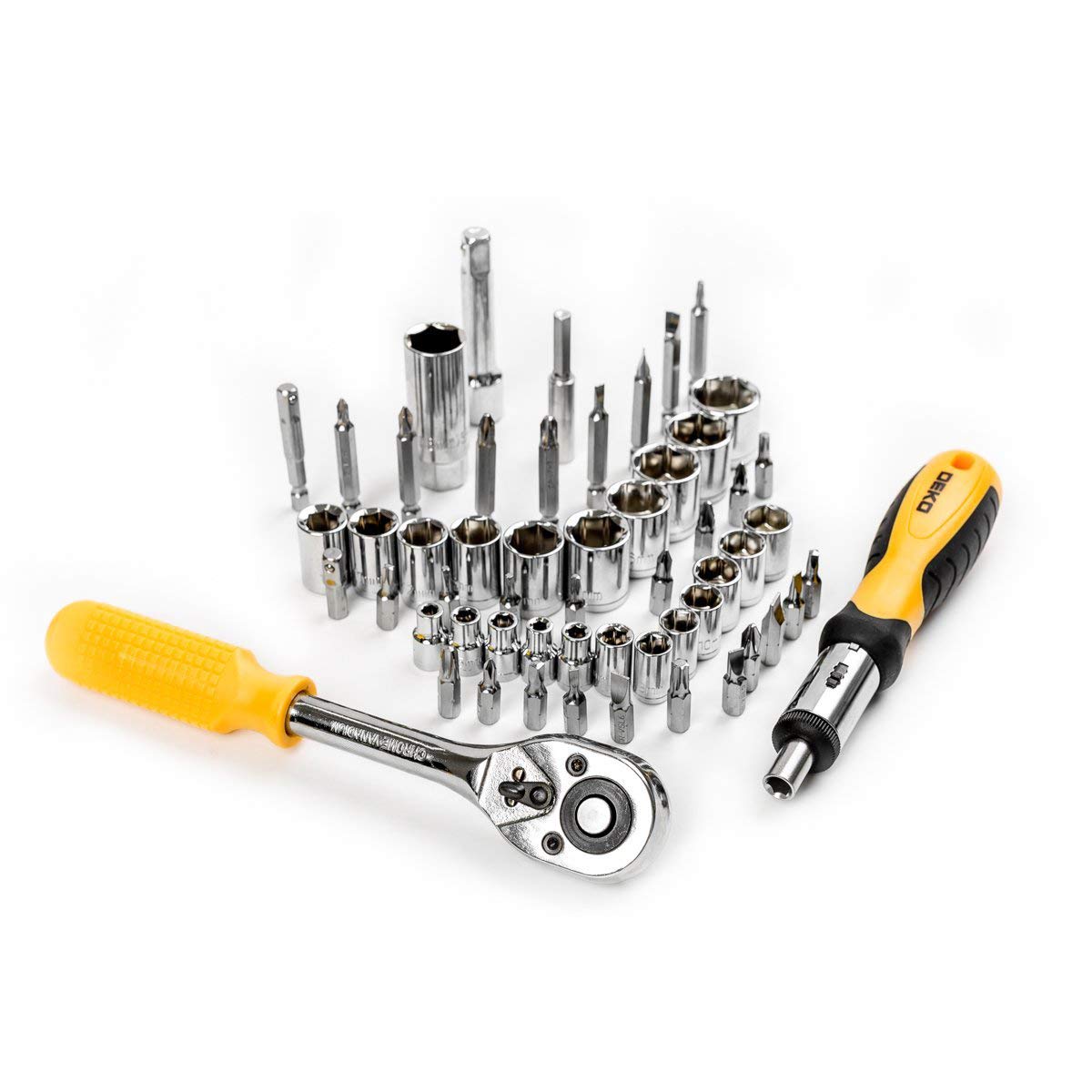 228 Piece Socket Wrench Hand Tool Set with Toolbox W98125