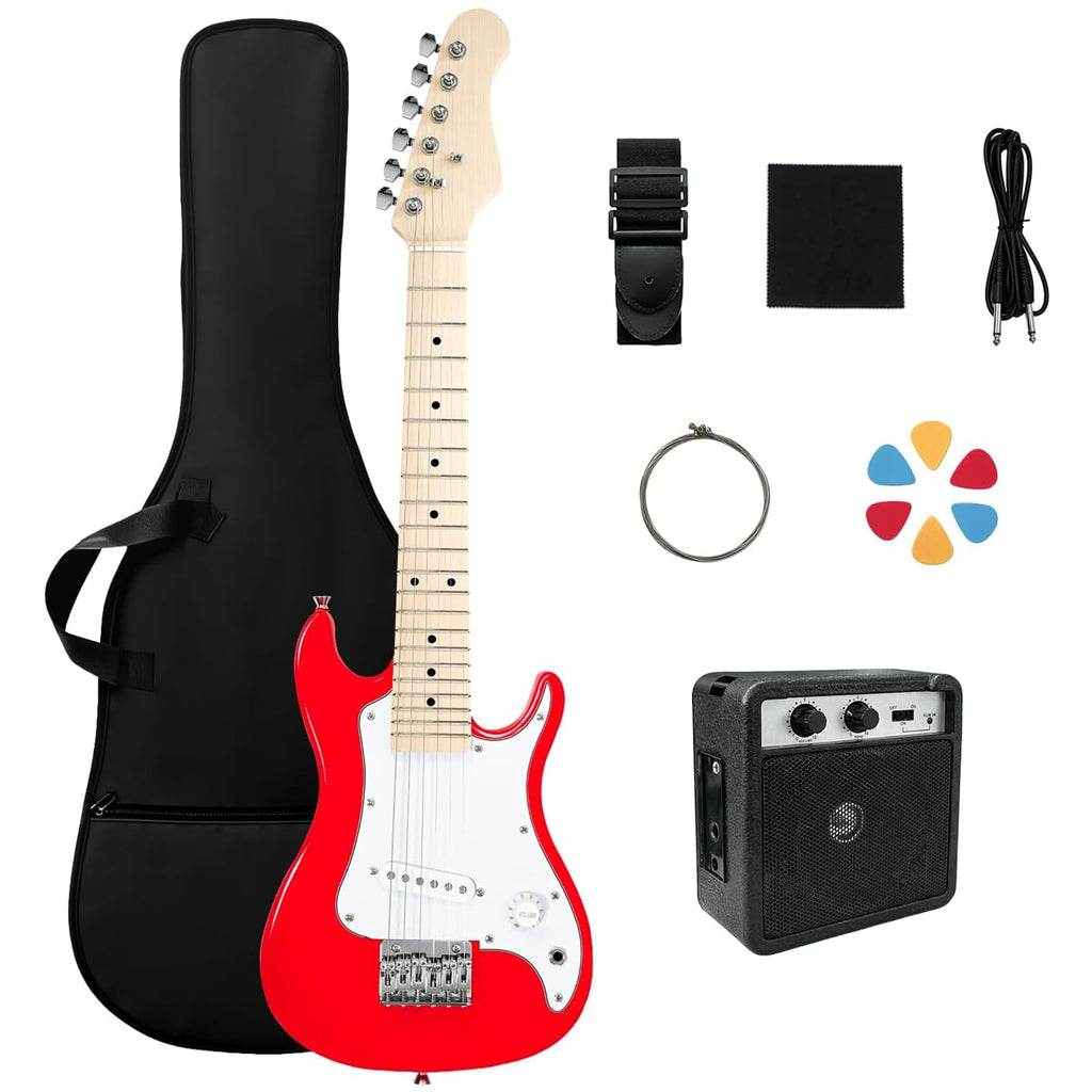 30in Kids Electric Guitar Starter Kit with 5W Amp and Gig Bag P940749