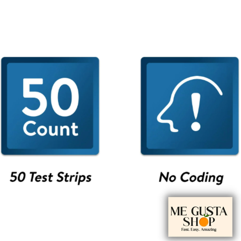 Blood Glucose Test Strips, 50 Count L379
