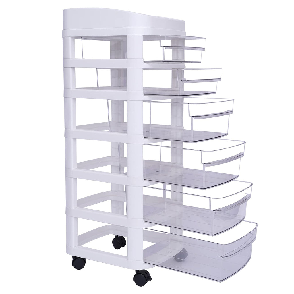 6 Drawer Rolling Storage Cart with Wheels R677