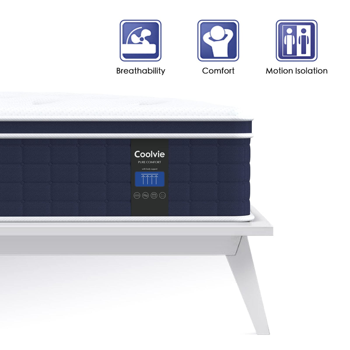 12 Inch Twin XL Medium Firm Mattress F46644
