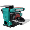Benchtop Belt and Disc Sander, 4x36 Belt & 6" Disc, 0–90° Adjustable Table, Cast Iron Base, 120V Heavy Duty Sanding Machine U177401