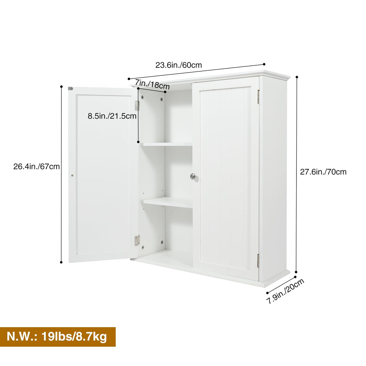 Bathroom Cabinet Wall Mounted Z120526