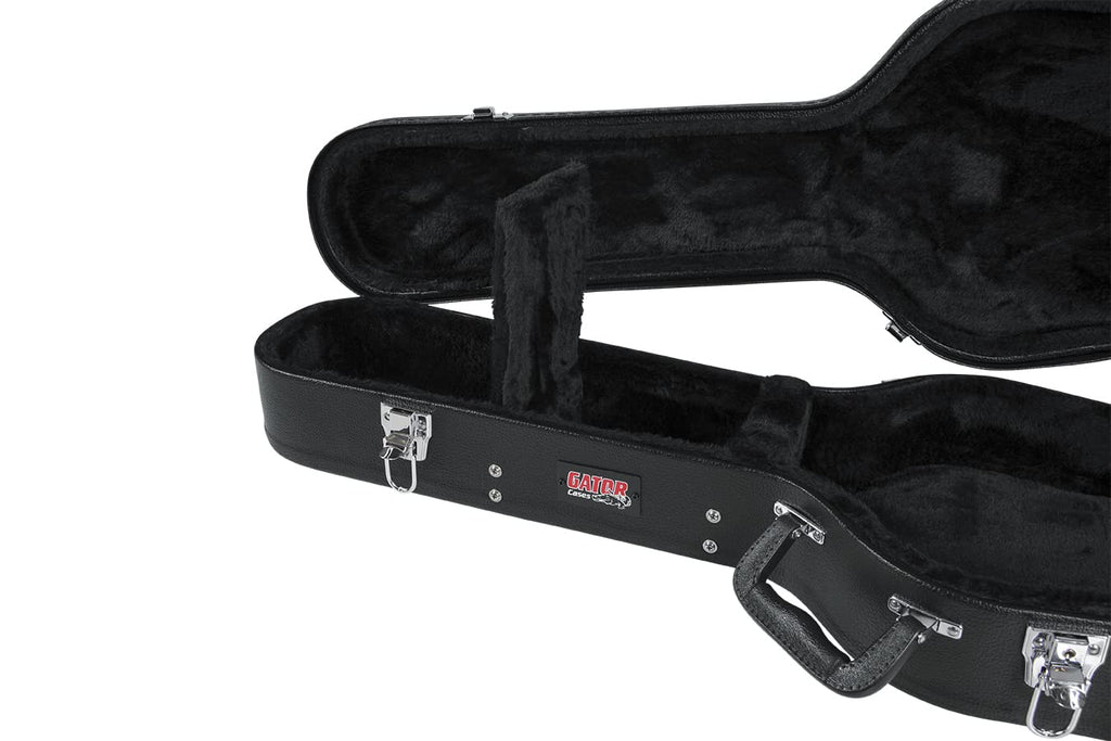 Hard-Shell Wood Case for Single-Cutaway Electric Guitars B459148