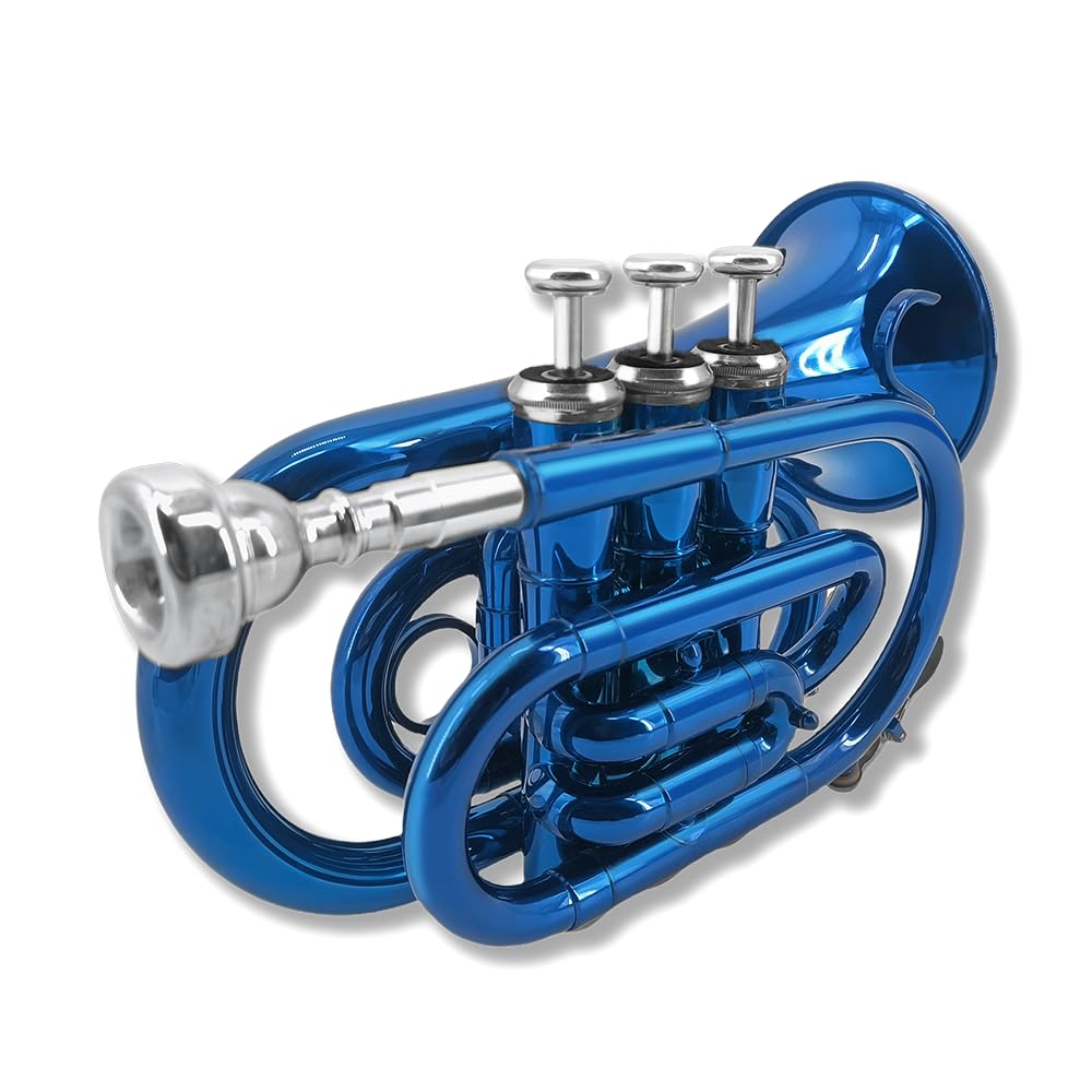 Bb Pocket Trumpet with 7C Mouthpiece and Hard Case X68767