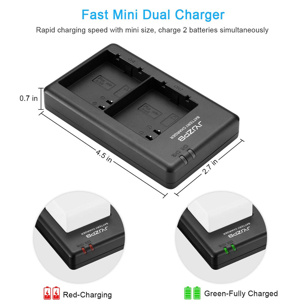 2 Pack 4800mAh Batteries with Dual Battery Charger K79074