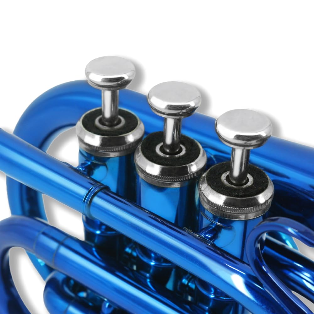 Bb Pocket Trumpet with 7C Mouthpiece and Hard Case X68767