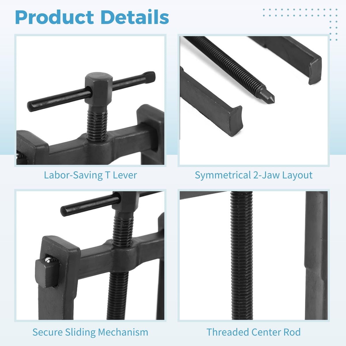 4 PCS 2 Jaw Gear Puller C362