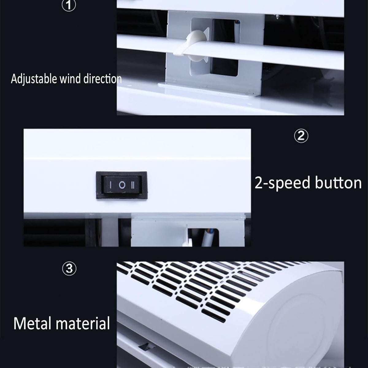 Industrial Air Curtain with Remote Control E362056
