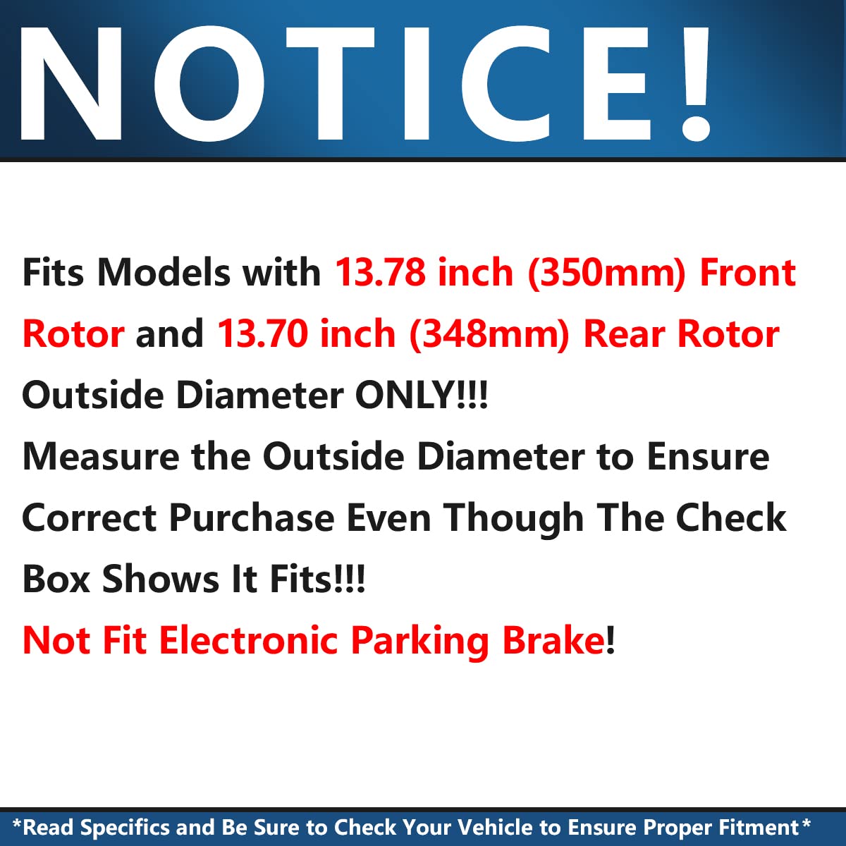 Front and Rear Brake Kit P476