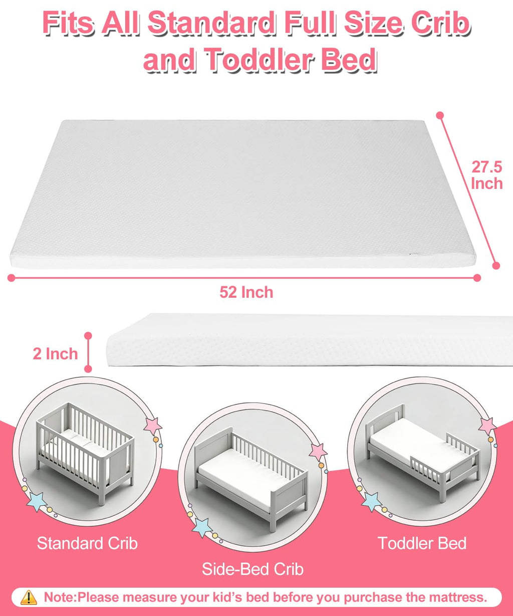 2'' Full Size Crib Mattress U405307