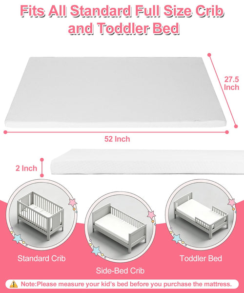 2'' Full Size Crib Mattress U405307