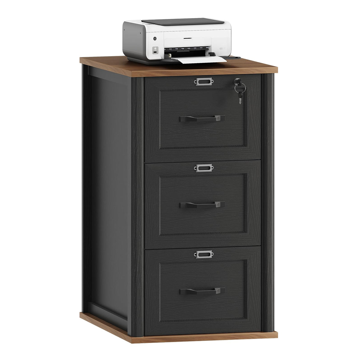 3 Drawer File Cabinet with Lock Y154426