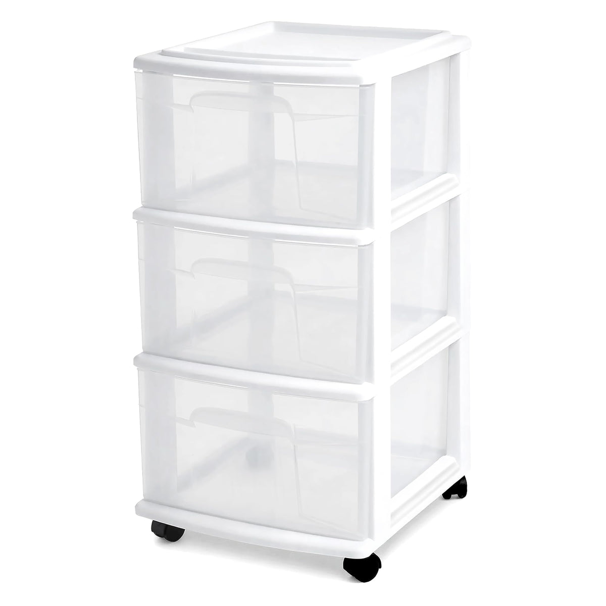3-Tier Storage Cart with Removable Wheels D62396