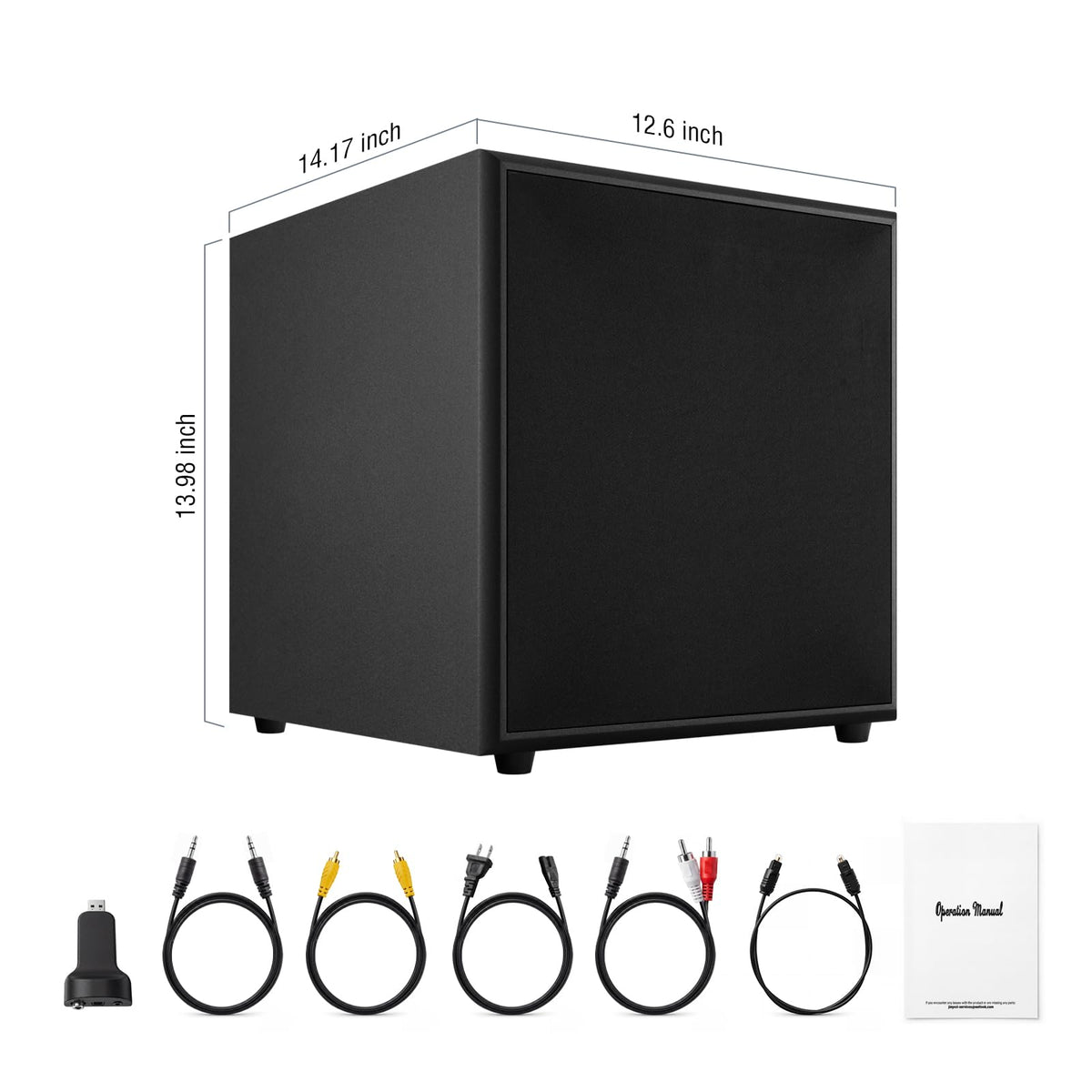 10" Powered Wireless Subwoofer S329347