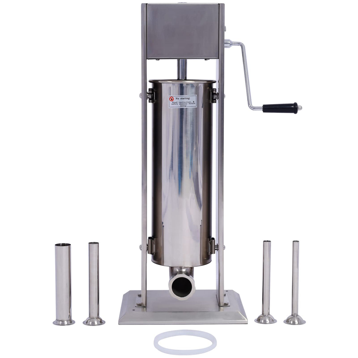 7L Stainless Steel Vertical Sausage Stuffer J14606