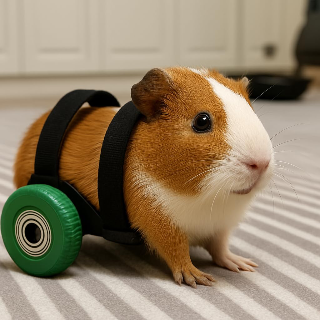 Guinea Pig Wheelchair with Adjustable Harness, 2 Wheel Sizes M9175