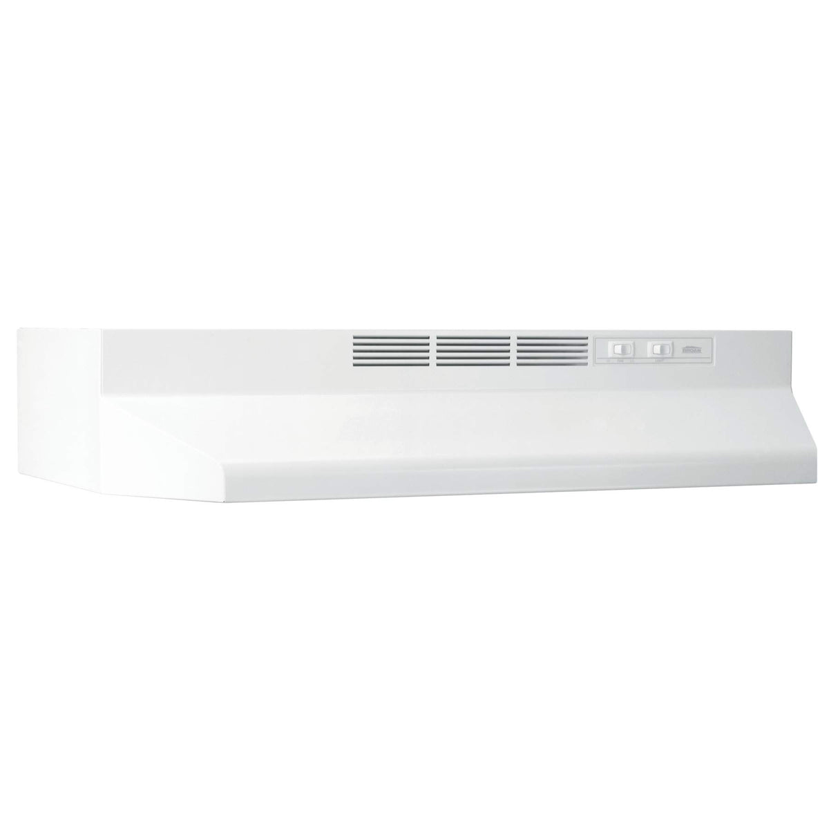 Ductless Range Hood with Lights, 30-Inch, White N99617