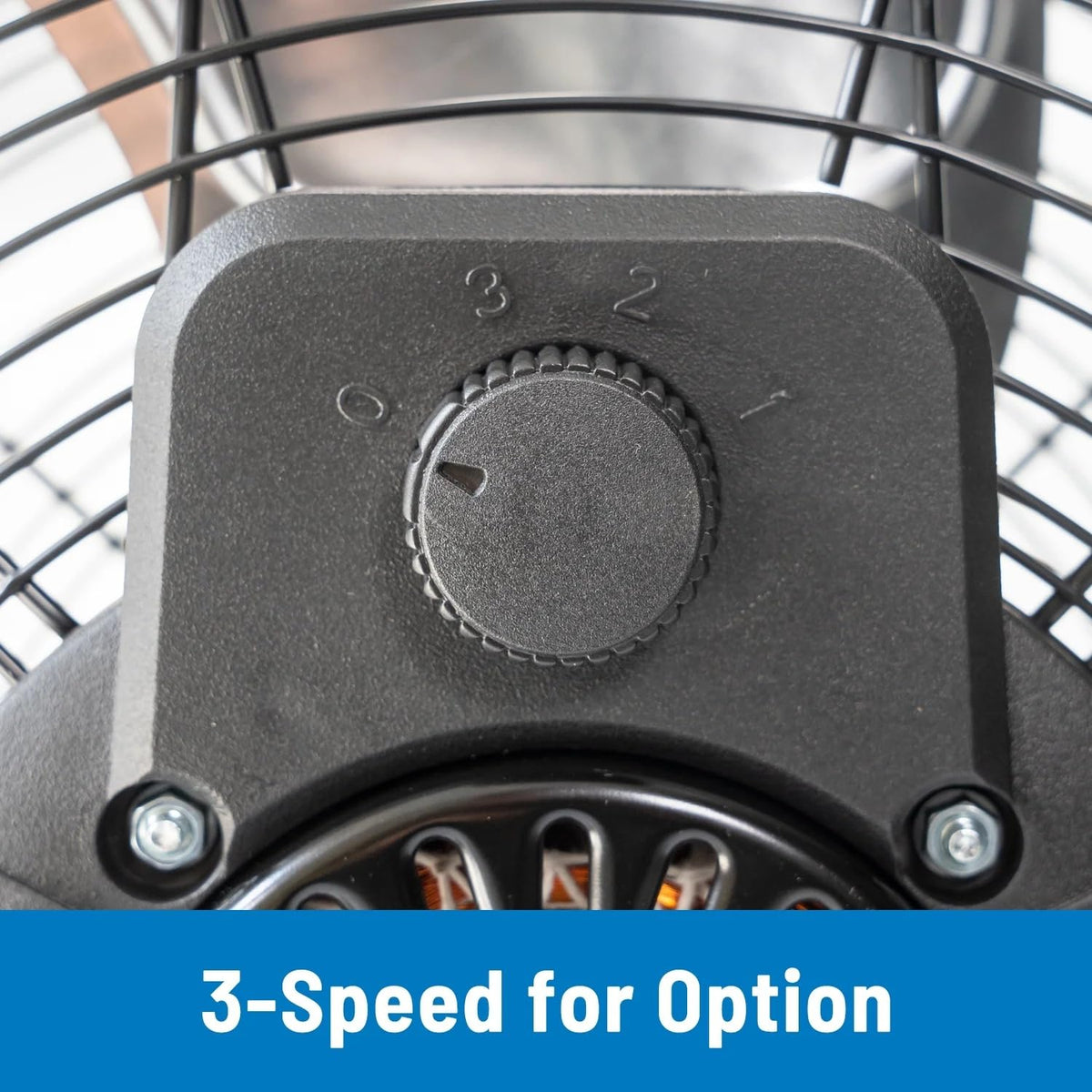 20 Inch 3 Speeds Metal Floor Fan K3349