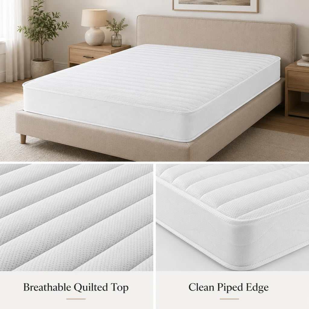 5 Inch Twin Size Bonnell Spring Mattress Y775344