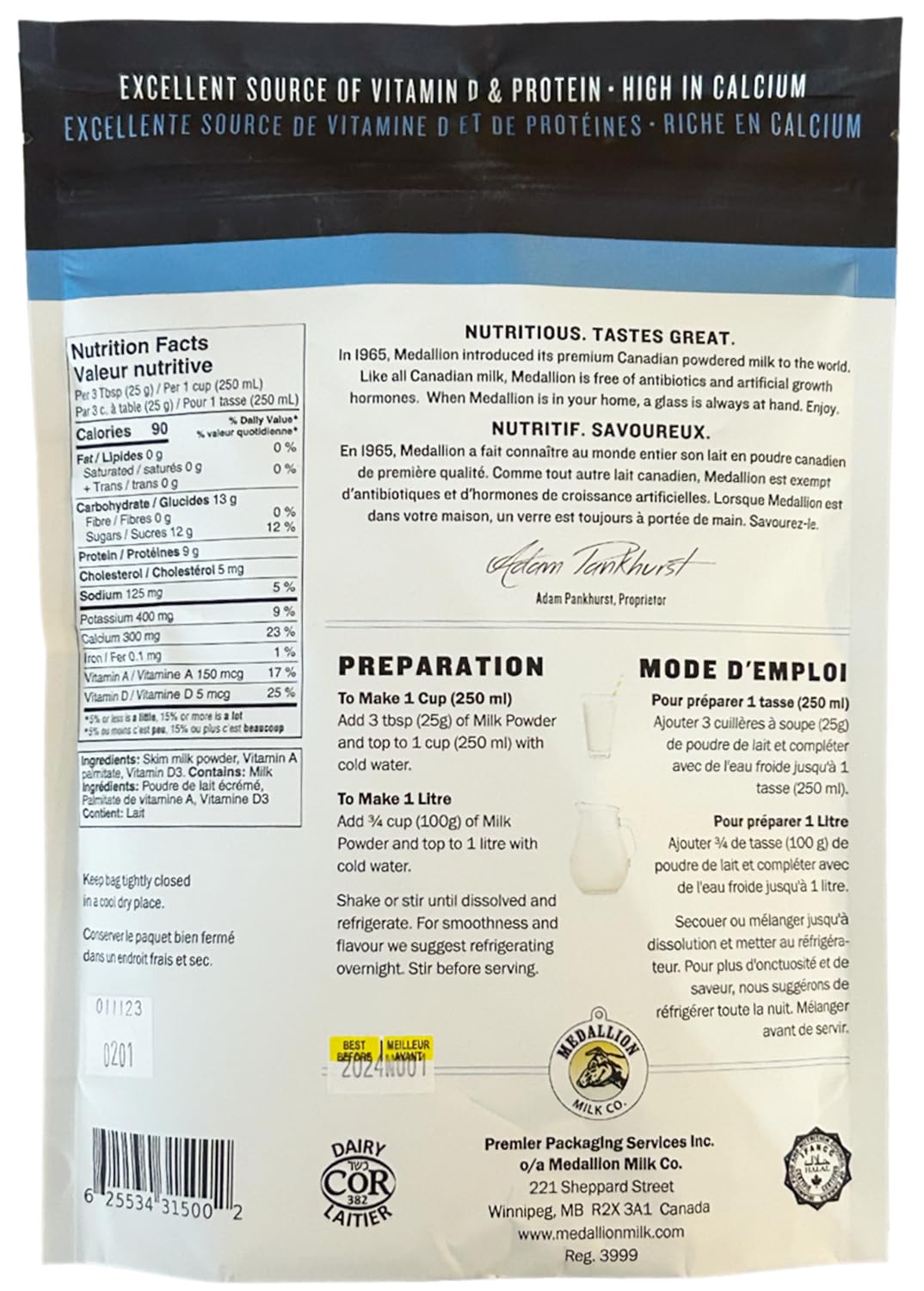 Skim Milk Powder 500g M835957