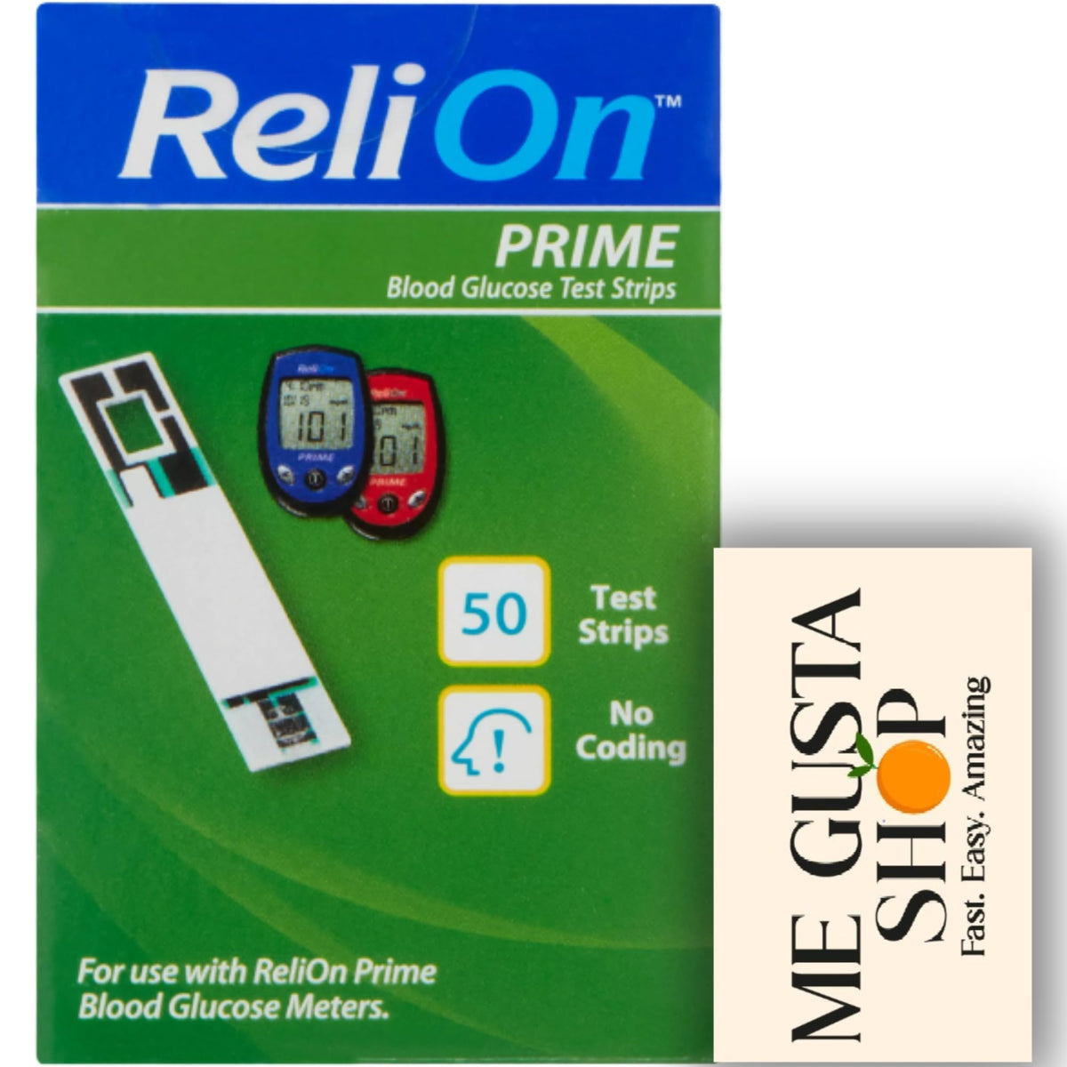 Blood Glucose Test Strips, 50 Count L379