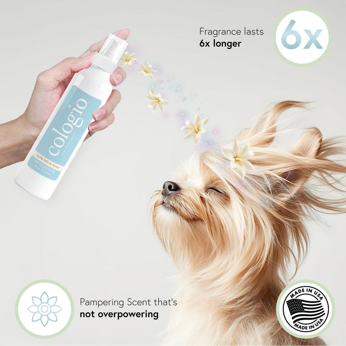 Manuka Honey & Vanilla Dog Cologne Spray 8oz H58650