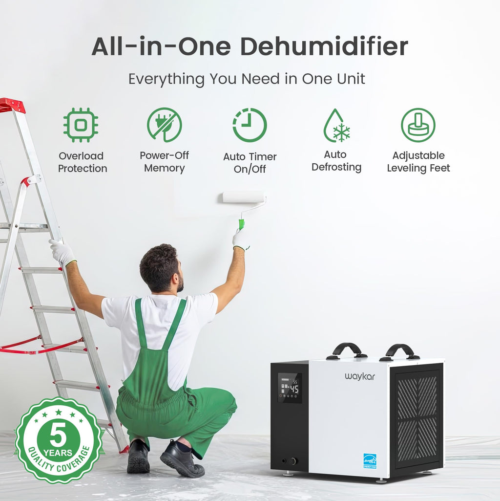 70 Pint Dehumidifier with Pump & Drain Hose S5820