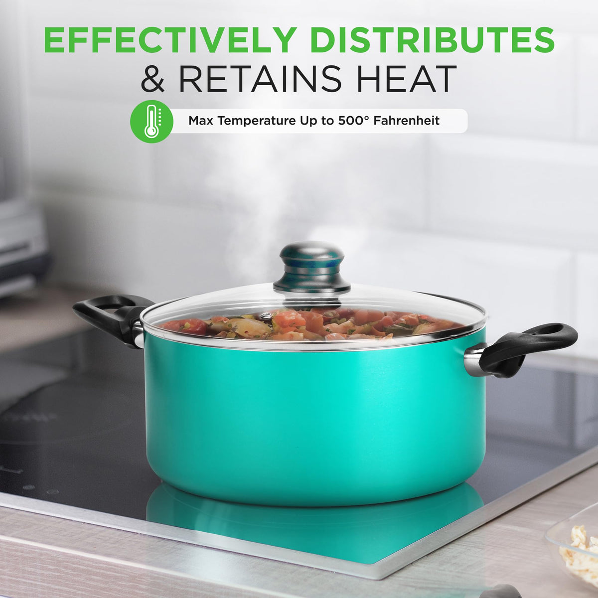 15 Piece Non Stick Cookware Set E951704