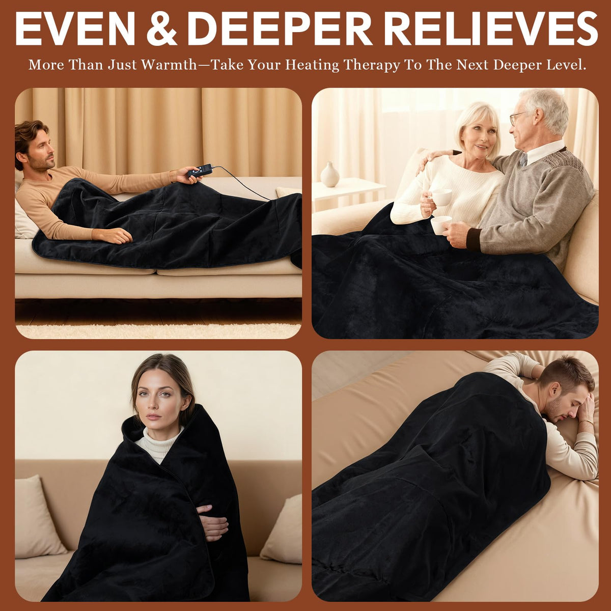 71x32 in Full Body Far Infrared Heating Pad B8420