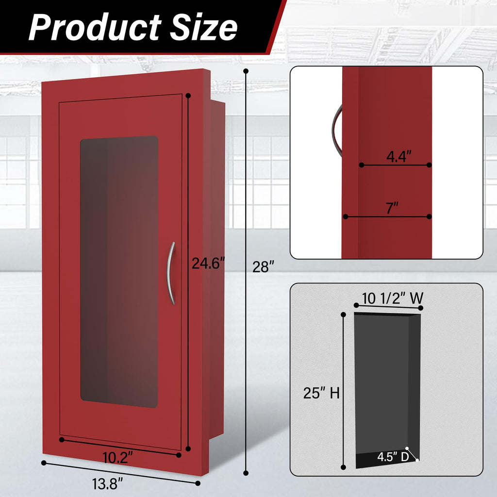 Recessed Wall Extinguisher Cabinet R321