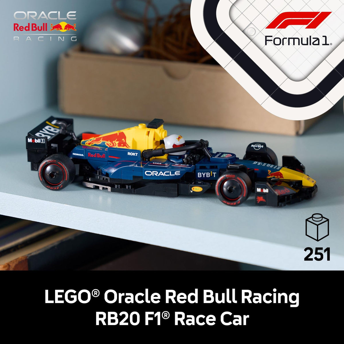 Red Bull Racing F1 Race Car Building Set P64580