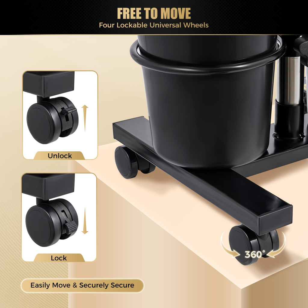 Portable Plastic Shampoo Unit with Electric Pump L956268