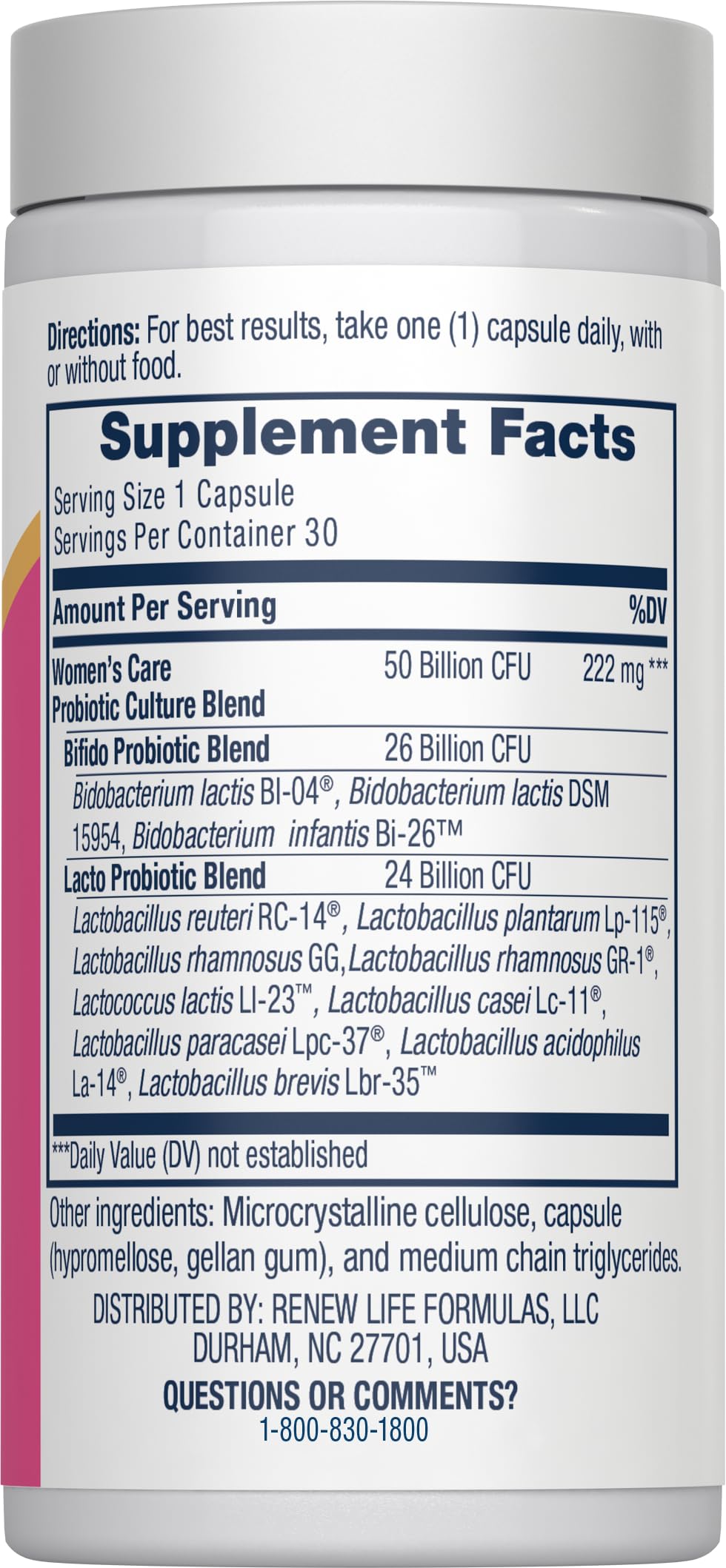 Women's Probiotic 50 Billion CFU J607318
