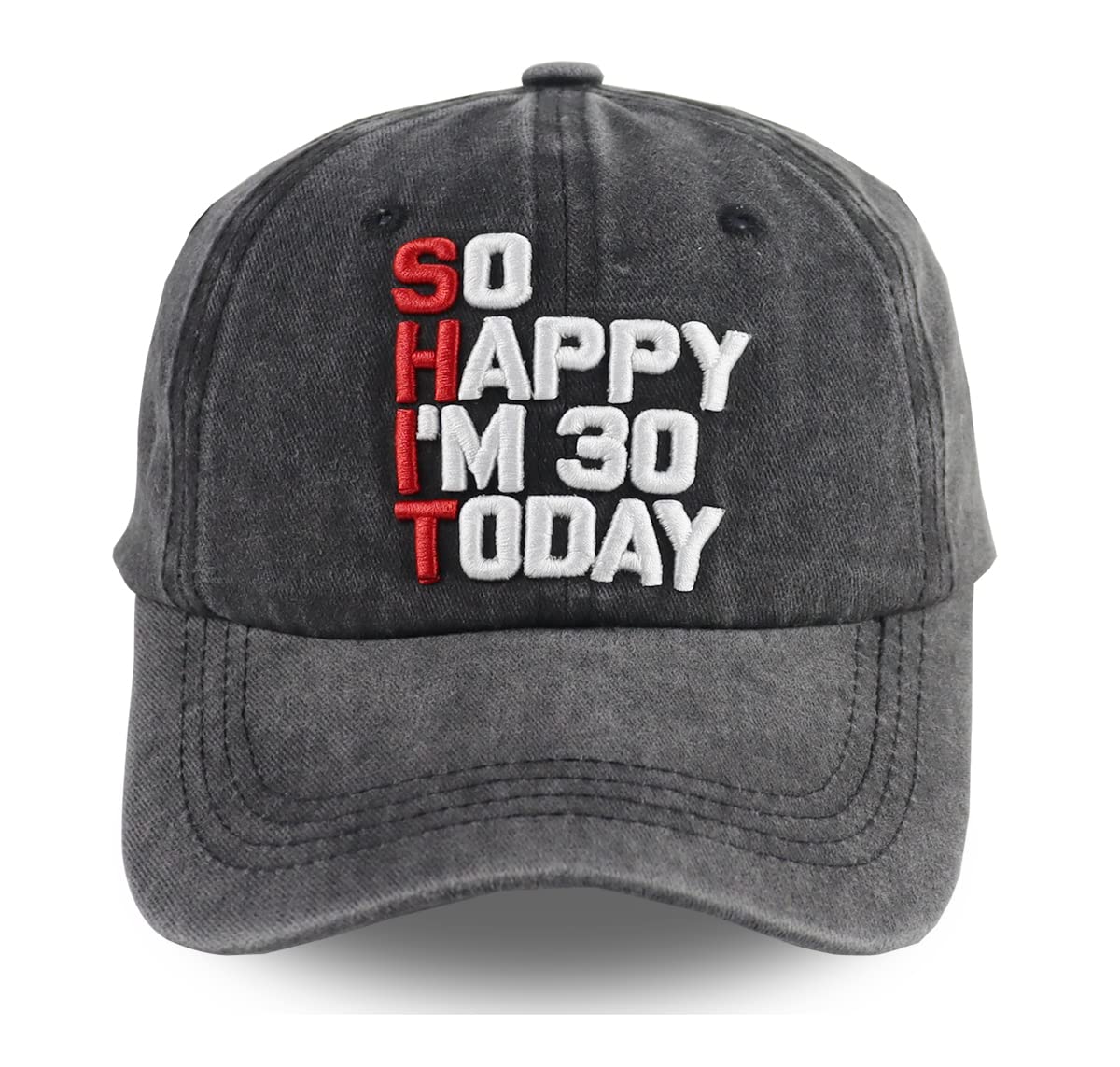 Adjustable Washed Embroidered Vintage Cotton Baseball Cap I45120