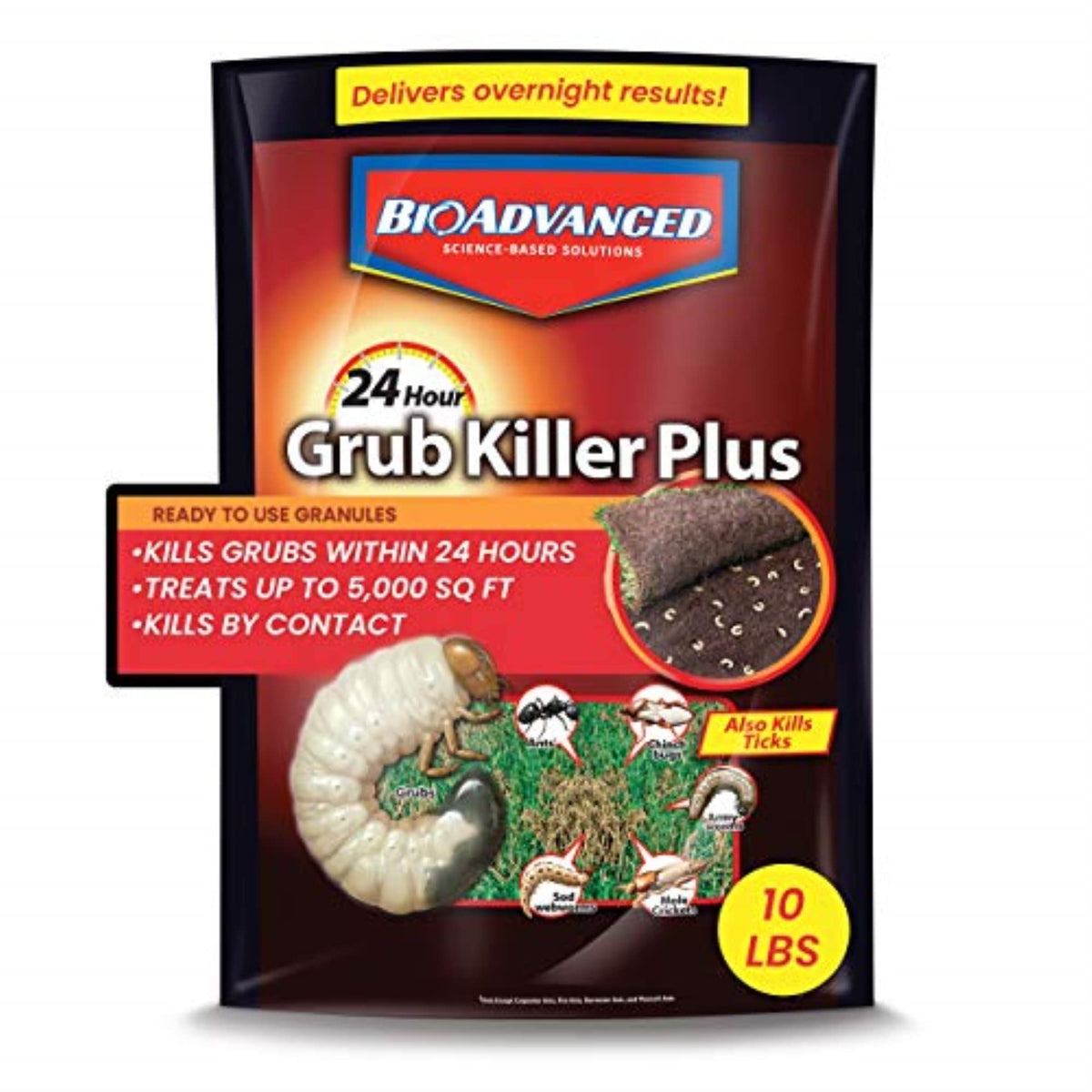 24-Hour Grub Killer Plus Granules 10 lb Bag S452